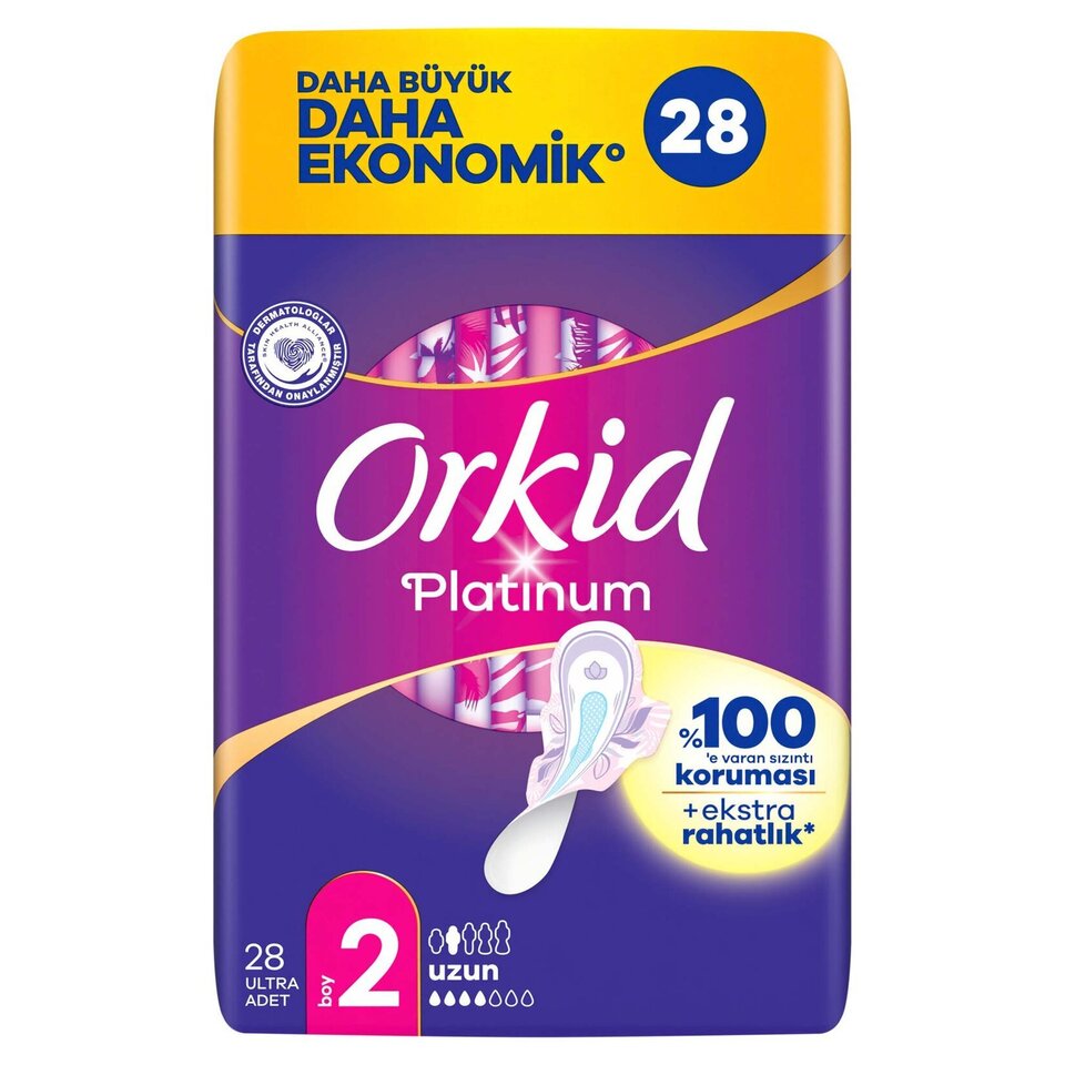 ORKİD PLATİNUM DÖRTLÜ UZUN 28*Lİ